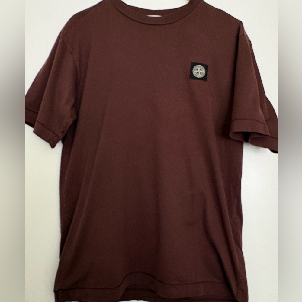 Stone Island Chestnut Short Sleeve Tee